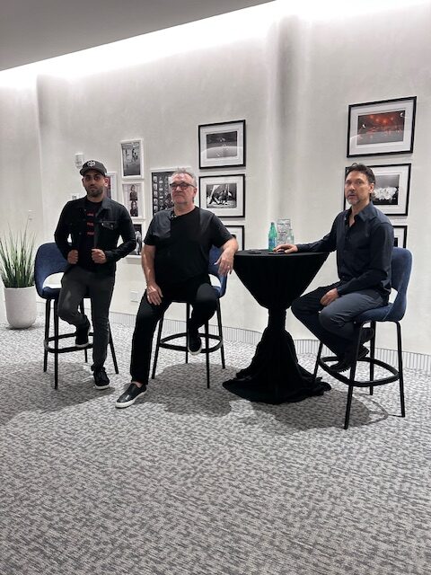 Photographers Jonathan Rach & Joey Cultice at After Chicago Exhibit